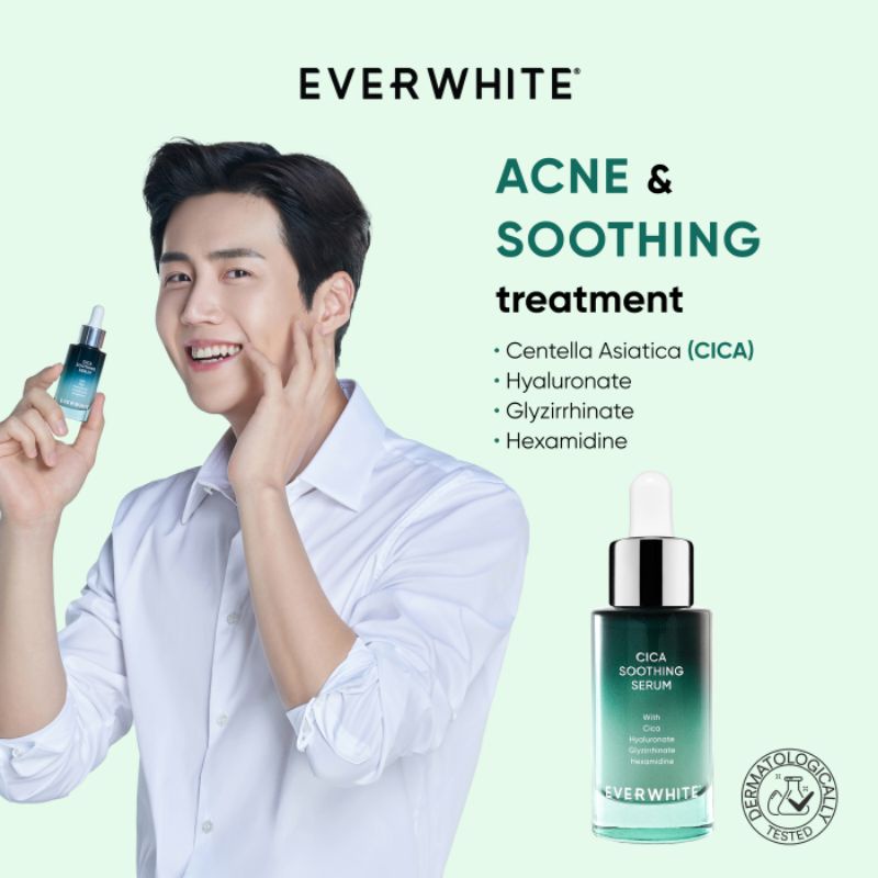 C Everwhite Cica Soothing Serum (Untuk Jerawat yang bandel)