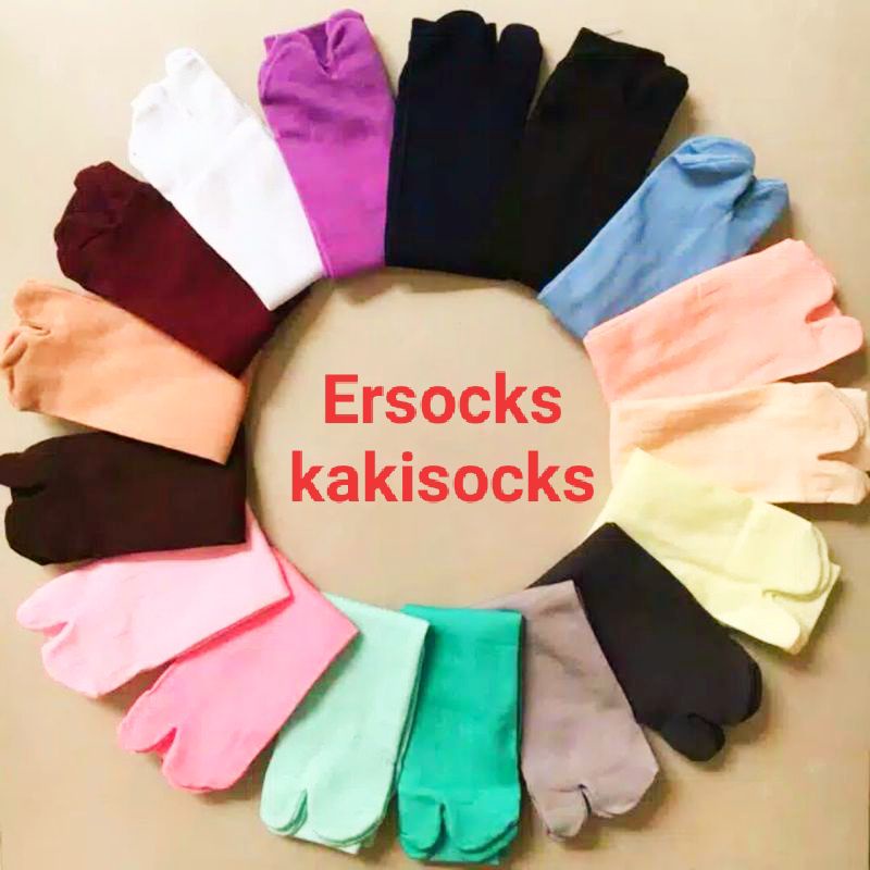 Kaos kaki warna / kaos kaki jempol / kaos kaki muslimah / kaos kaki polos / kaos kaki (per pasang)