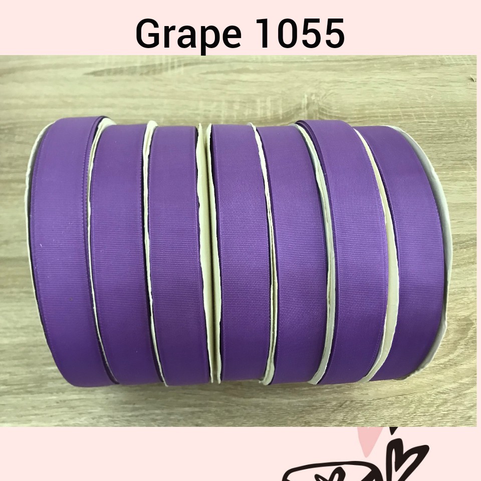 100 YARD - 2.5 CM | PITA GROSGRAIN GGF Blue - Purple  Series