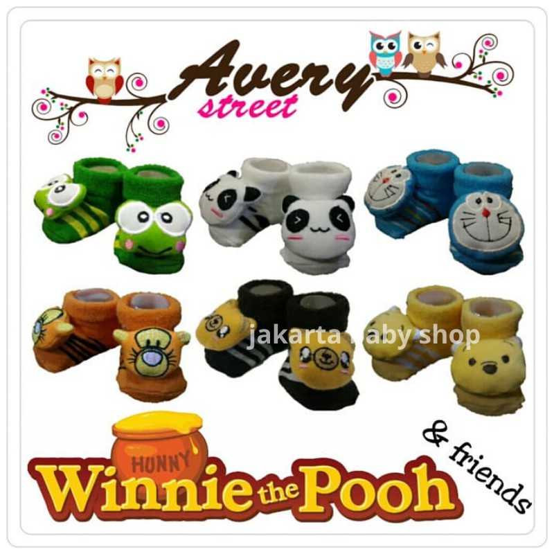 KAOS KAKI BONEKA KARAKTER AVERY STREET 882005