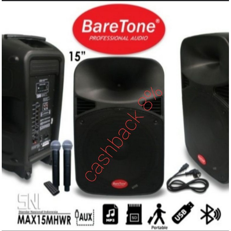 SPEAKER PORTABLE BARETONE