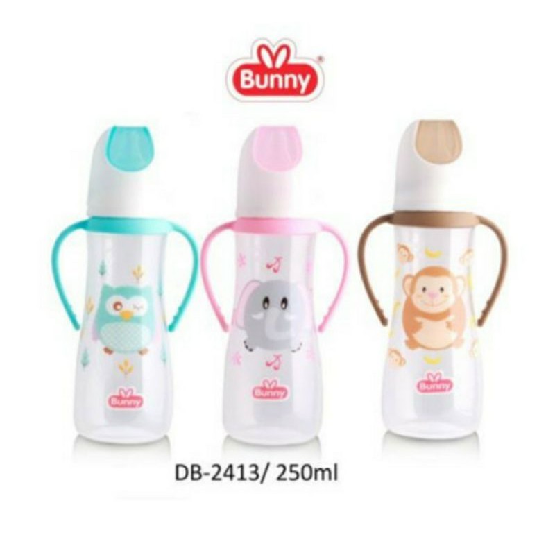 Lusty Bunny Botol Susu 250ml Animal With Handle DB-2413