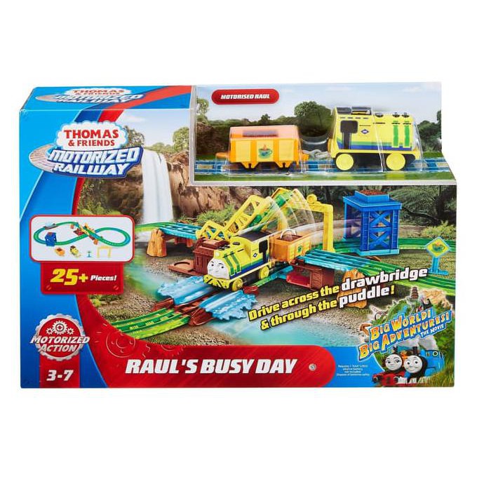 MAINAN Thomas & Friends Motorized Railway Raul's Busy Day MURAH