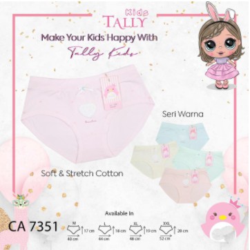 ❤ MIMI ❤ TALLY CD Anak Cewek Celana Dalam Anak Model Boxer Segitiga  7351 7510 7330 7395 7334