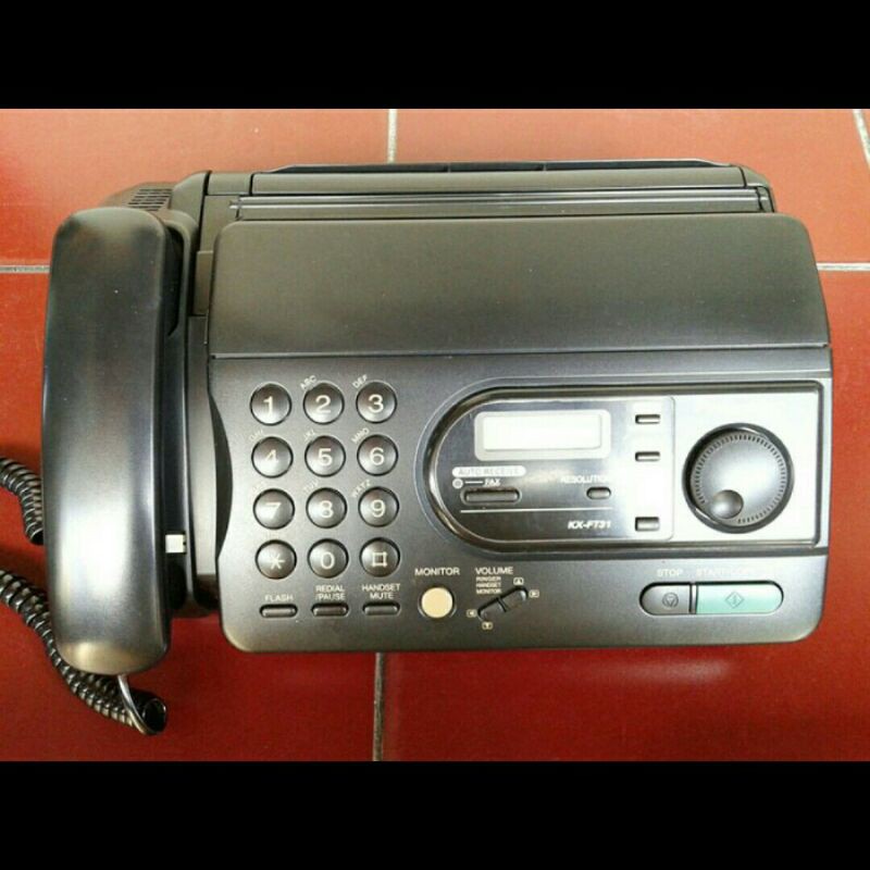 Fax Panasonic KX-FT31BX Original Made in Japan SECOND BEKAS