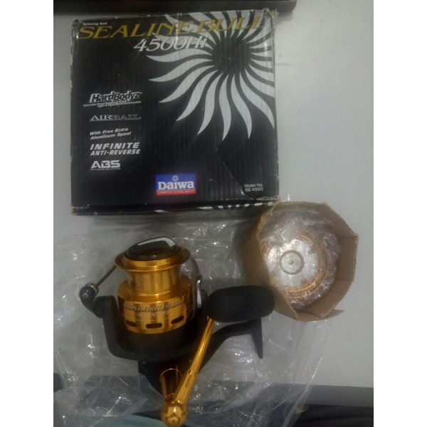 REEL DAIWA  SEALINE BULL 4500Hi (2 SPOOL METAL) PASIRAN/KARANGAN