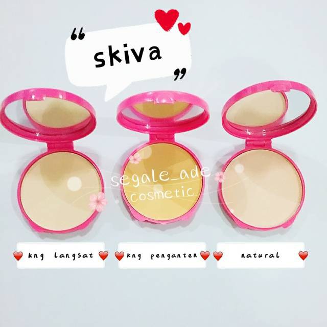 Bedak Skiva Compact Powder G55