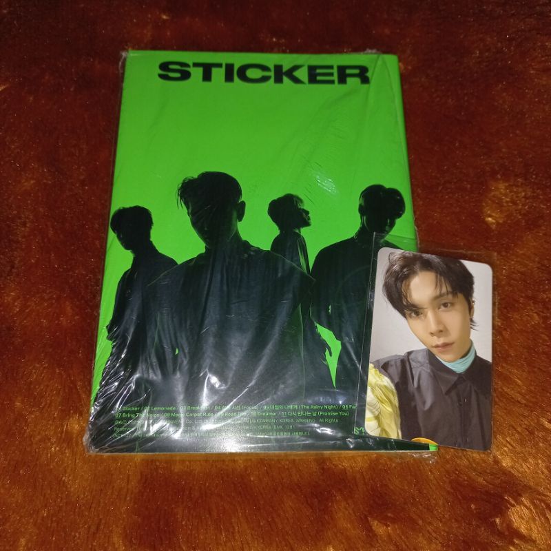 [READY STOCK] ALBUM NCT 127 STICKER STICKY VERSION SEALED UNSEALED POSTCARD JAEHYUN PC JOHNNY STICKE