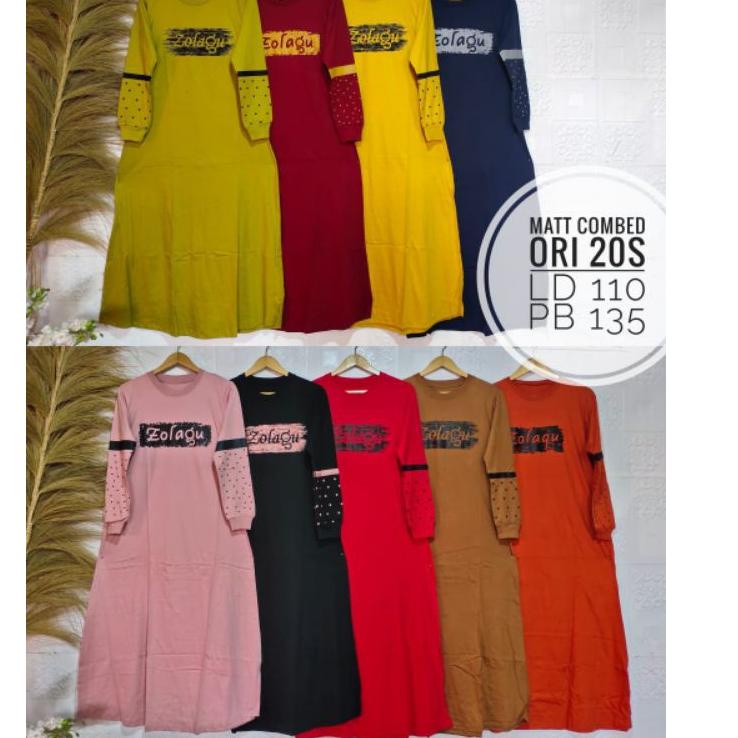 SSSGamis kaos combad zolaku /gamis kekinian ‑ GMK.747284