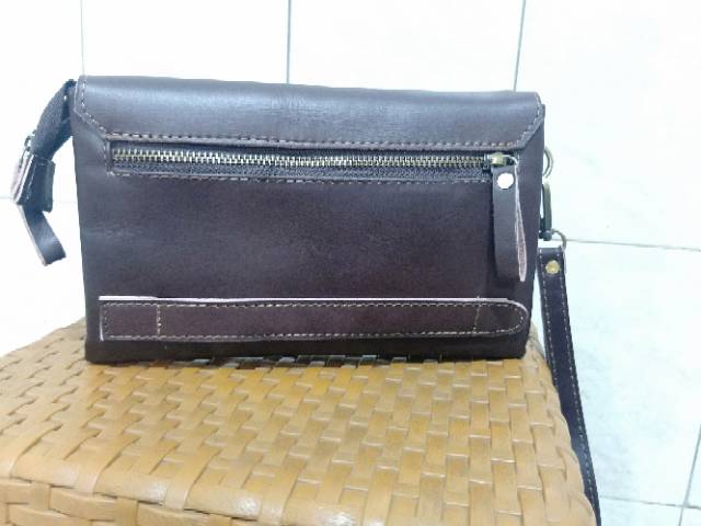 hand bag pria bahan kulit asli kulit dompet pria tas tenteng tas jinjing dompet kulit asli