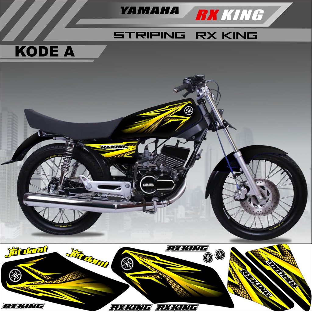 Striping Rx King Variasi/ Stiker Rx King kode A