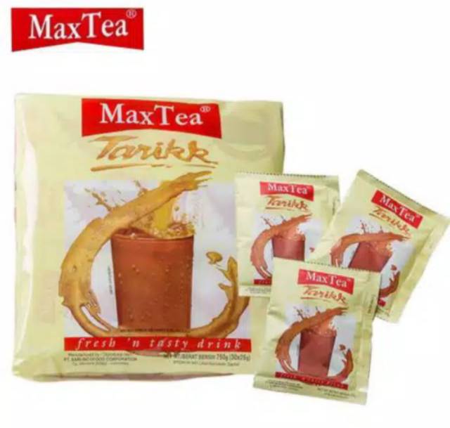 

Max Tea Tarikk 1 Pack isi 30 pcs
