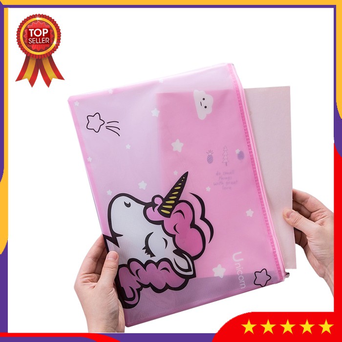 

MJ30 Perlengkapan Sekolah Tempat Alat Tulis A4 Stationery Storage Pouch Dompet Pensil Oragnizer Map