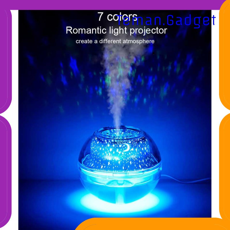 TG-CE083 Taffware HUMI Humidifier LED Night Projection Lamp 500ml - HUMI H99