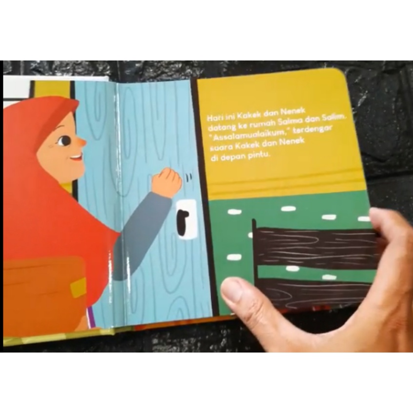 BOARDBOOK Seri Cerita Balita: Aku Bisa Bilang Terimakasih/Permisi/Subhanallah/Alhamdulihah/Masyaallah/Astaghfirullah/Bismillah-7