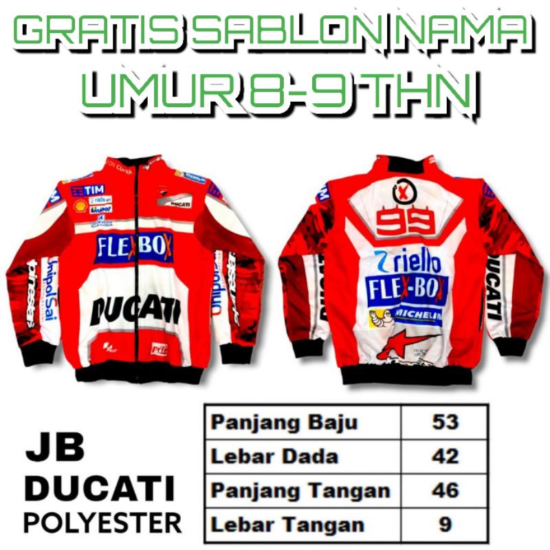 JAKET ANAK MOTOR CROSS/JAKET ANAK MOTOR GP