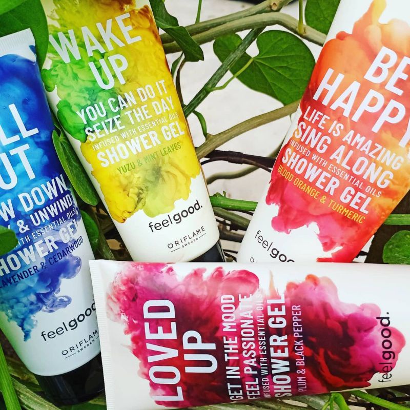 Be Happy Feel Good/Chill Out Feel Good/Loved Up Feel Good/Wake Up Feel Good Shower Gel