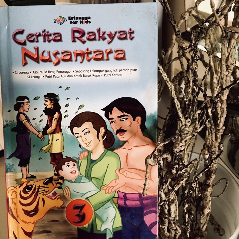[PRELOVED] CERITA RAKYAT NUSANTARA 3 Hard Cover