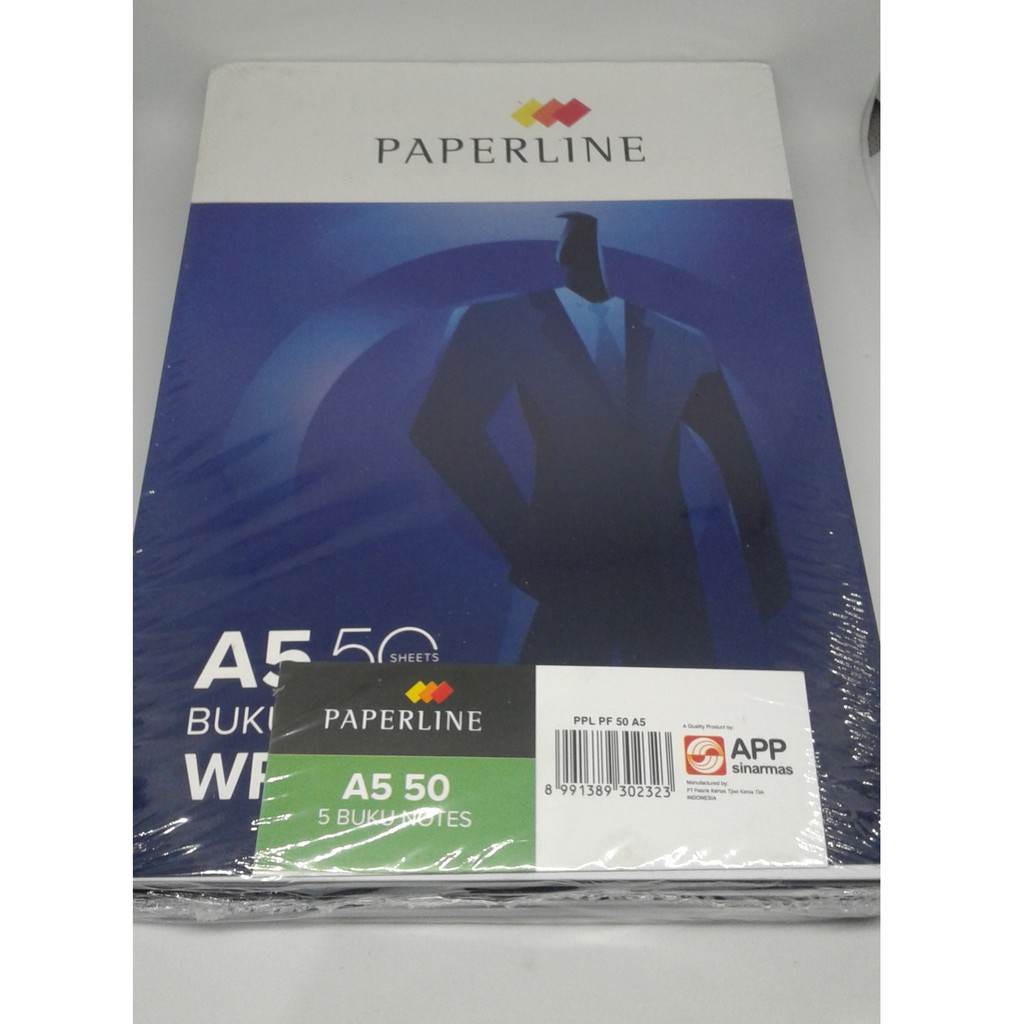 

PAPERLINE NOTEBOOK A5 50LBR