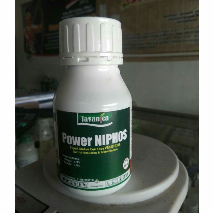 POWER NIPHOS 250ML // PUPUK MACRO VEGETATIF 250ML//JAVANICA POWER NIPHOS