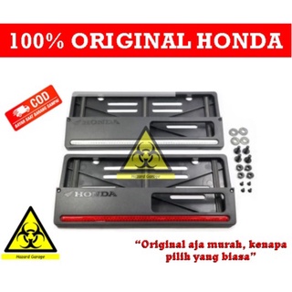 Cover dudukan tutup plat nomor motor Honda original AHM