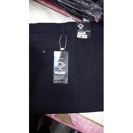 CELANA BAHAN PRIA FORMAL  STANDAR REGULER SIZE 27-38