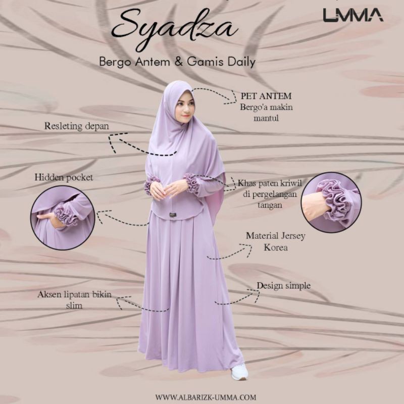 Gamis Syadza Umma (Hanya Gamis)