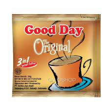 Kopi Good Day Gooday renceng isi 10 sachet All varian