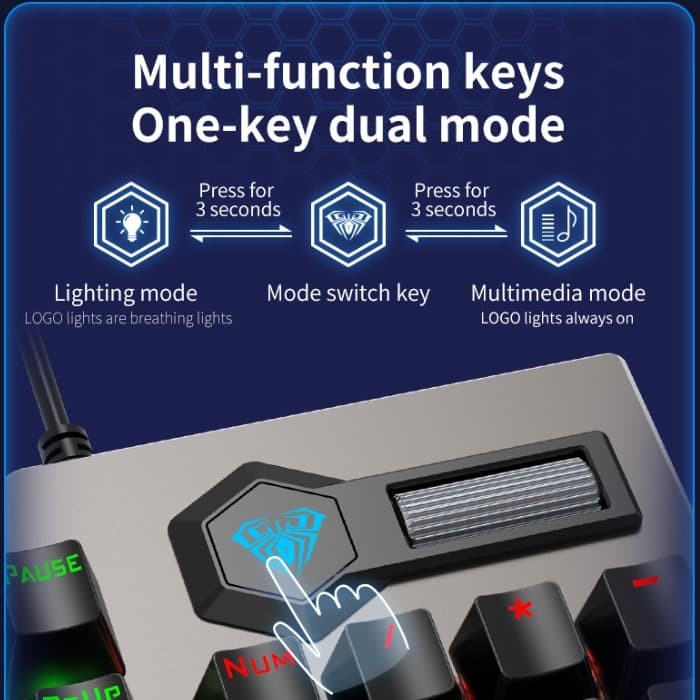 AULA F2063 RGB Keyboard Gaming Macro Software