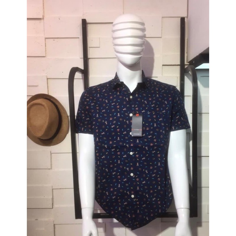 kemeja pria katun printing kualitas premium new arrival POGMAN