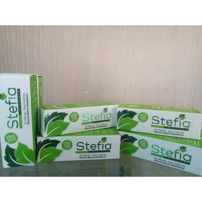 

Stefia Sweetener Gula Alami Zero Kalori Cocok untuk Diabetes, Diet