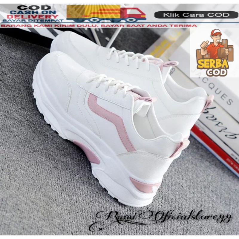 TmO - 8.8 Sale sepatu wanita sneakers fashion Tks.Fc/sepatu wanita sneakers tali kekinian termurah dan trendy bisa cod size 37-40