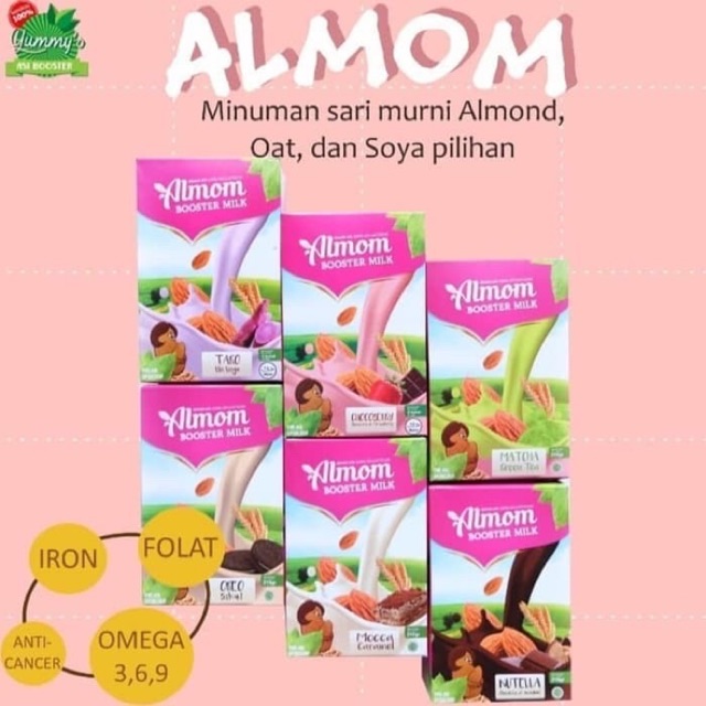 ALMOM YUMMY BOOSTER MILK BOOSTER ASI