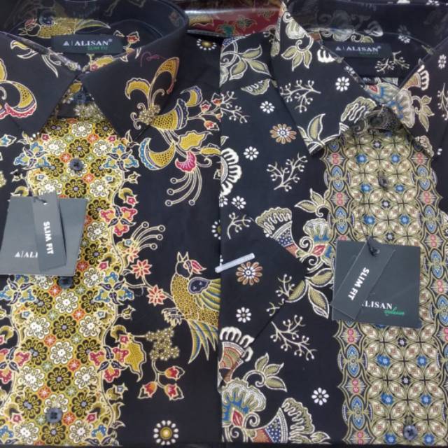 Kemeja batik ALISAN lengan pendek
