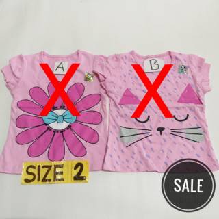 rietashop Kaos  Anak  Perempuan baby  victory  1 2 3 tahun 