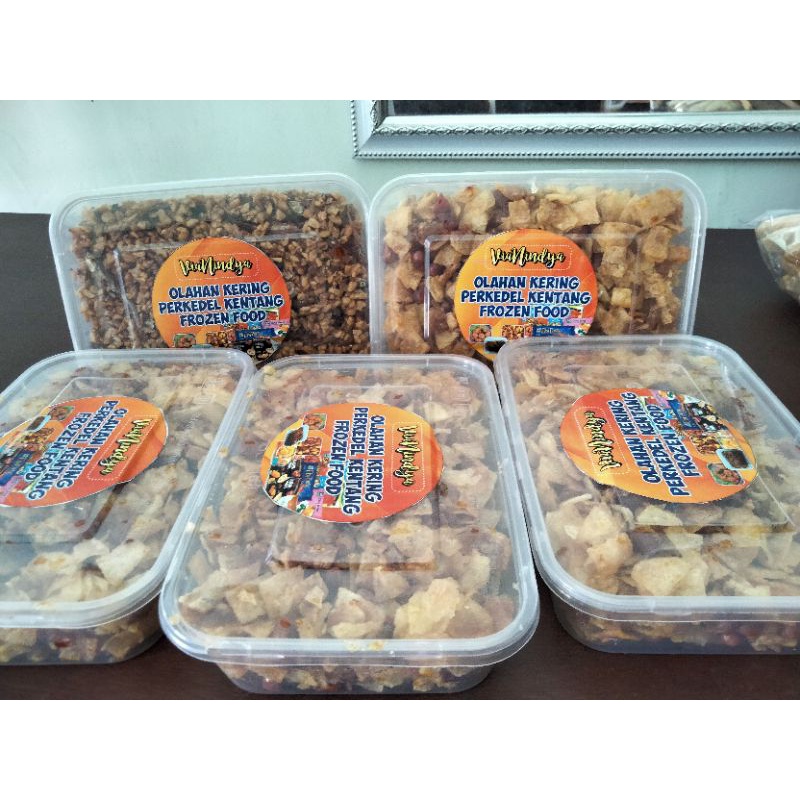 

Kering kentang dan kering tempe