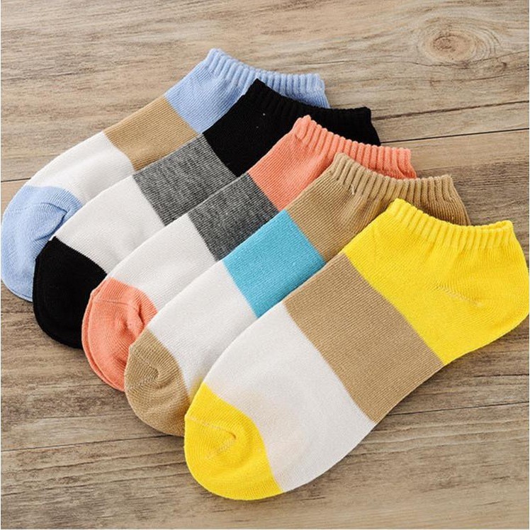 FAYES Kaos Kaki Wanita Ankle Kaos kaki Cute Kaos Kaki Motif Kaos Kaki Semata Kaki Socks U16-7