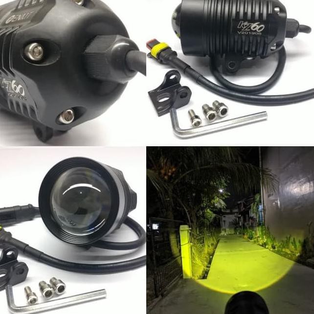 _ YKR lampu tembak led offroad Kenzo KZ60 cut off waterproof sinar kuning ✸ ➳