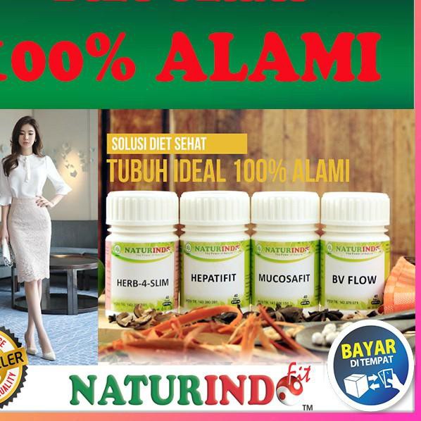 Terbaik NATURINDO Obat Herbal Diet Alami Tubuh Ideal Tubuh Seksi Bisa  ..