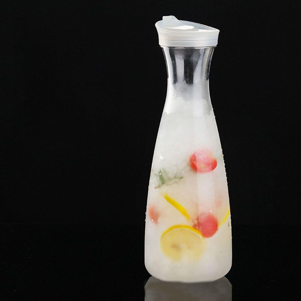 Nickolas1 Botol Air Rumah Tangga Plastik Food Grade Untuk Minuman Dingin Transparan Drinkware Tea Jug Lemonade Jar