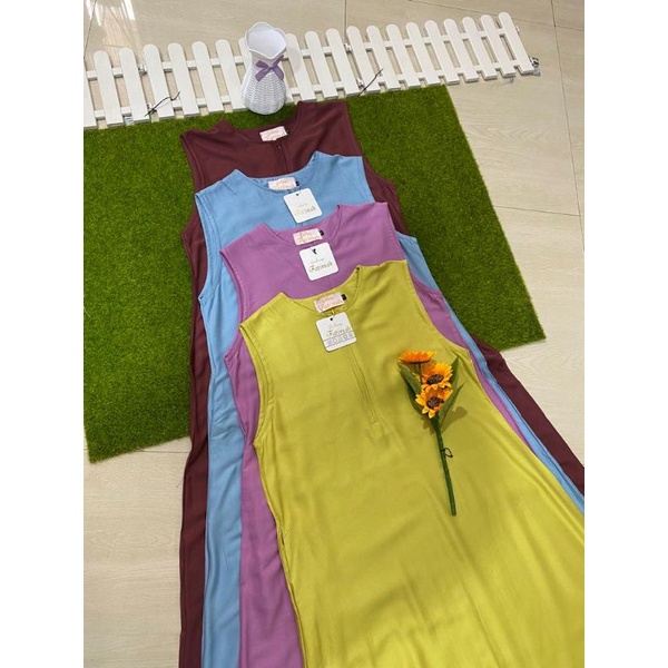 Royale - inner gamis kutungan katun rayon twill