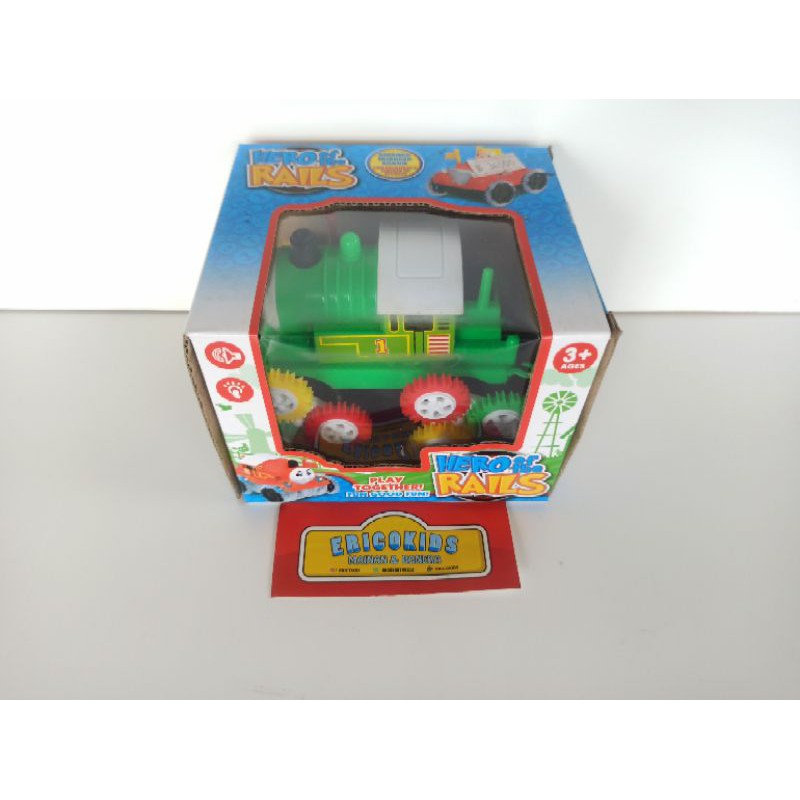 Mainan Kereta Api Thomas Tumbling Cars Mobil Mobilan sudah free sama baterainya