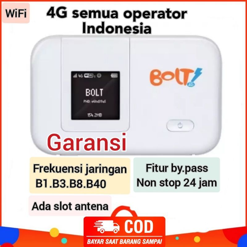 MODEM MIFI BOLT E5372 UNLOCK 4G ALL OPERATOR MURAH