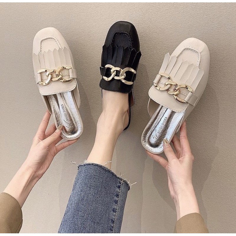 sendalflat  wanita 1620 import realpict