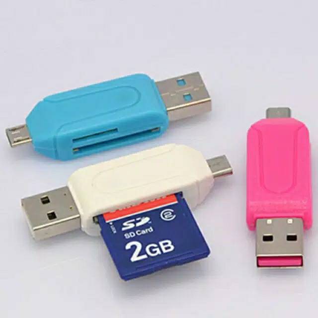 OTG Card Reader TRANSFER CARD SD -  HP OTG 2.0 USB