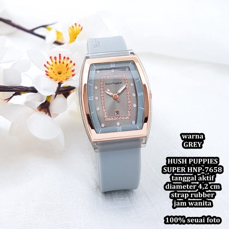 ( Bisa COD) Produk Baru Jam Tangan Wanita HP 66 Oval Tgl Aktif