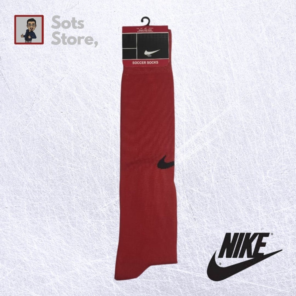 Kaos Kaki Sepak Bola / Futsal NKE Merah Panjang