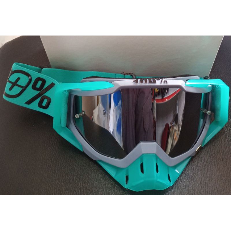 Kacamata Google Motor Cross Adventure Biru Tosca MX Goggle