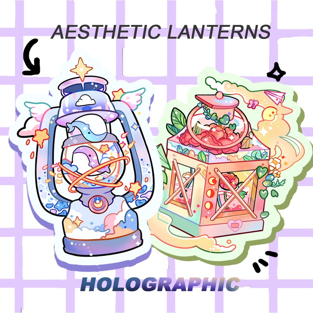 

Stiker Aesthetic Whale Flower Animal Lucu Estetik untuk Hias Bujo Sticker Deco, Jumbo Sticker Ocean Design dan Stiker Binatang, Stiker Holografik, Ocean Aesthetic Whale Lantern Holographic Sticker