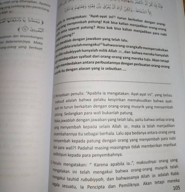 Terjemah Syarah Kasyfu Asy Syubuhat